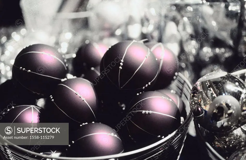 Christmas-balls, detail, verfremdet, Christmas, Christmas time, Advent, Christmas-jewelry, decoration, Christmas-decoration, Christian-tree-jewelry, b...