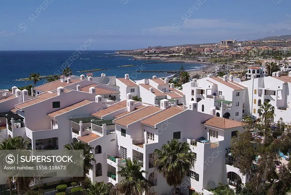 Spain, Canaries, island Tenerife, Playa de read Americas, Ferienappartements,