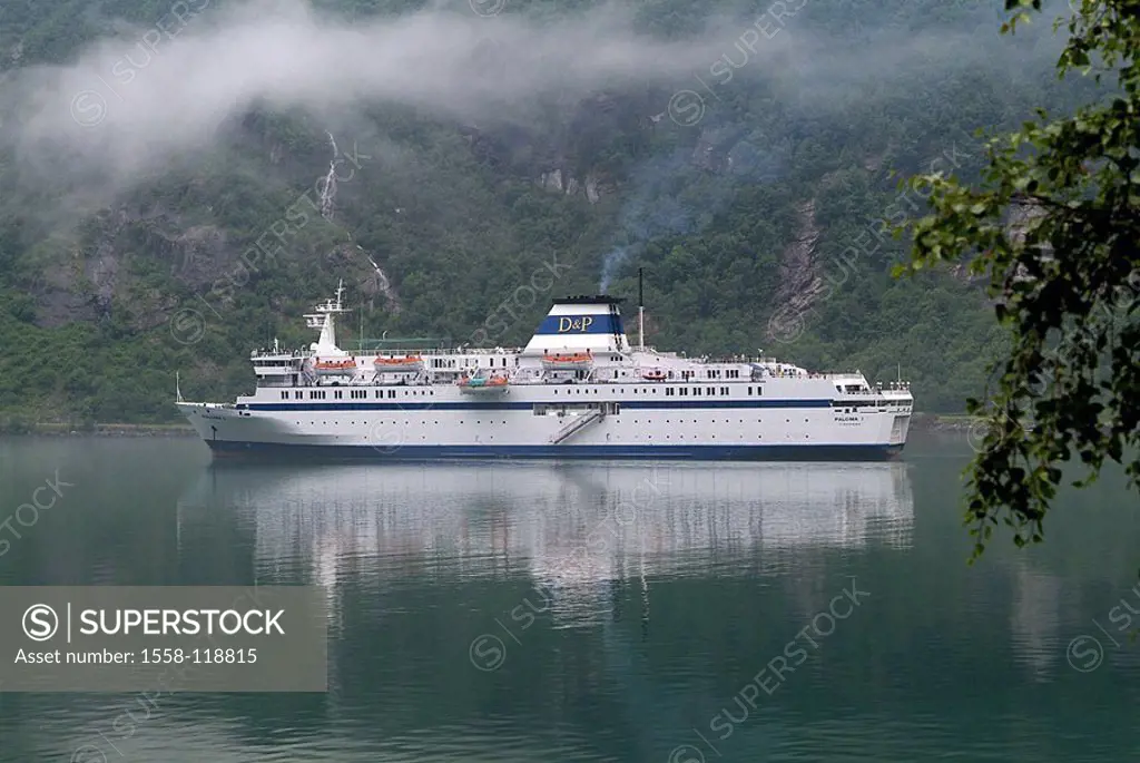 Norway, More og Romsdal, Geirangerfjord, cruise-ship, Paloma,