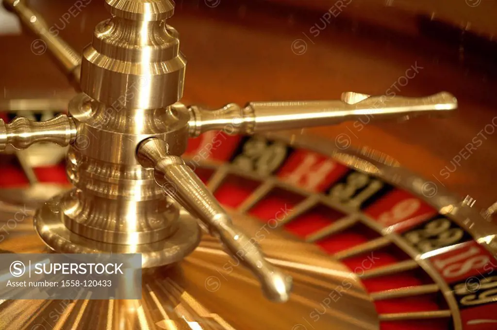 Casino, gamble, roulette, kettles, detail,