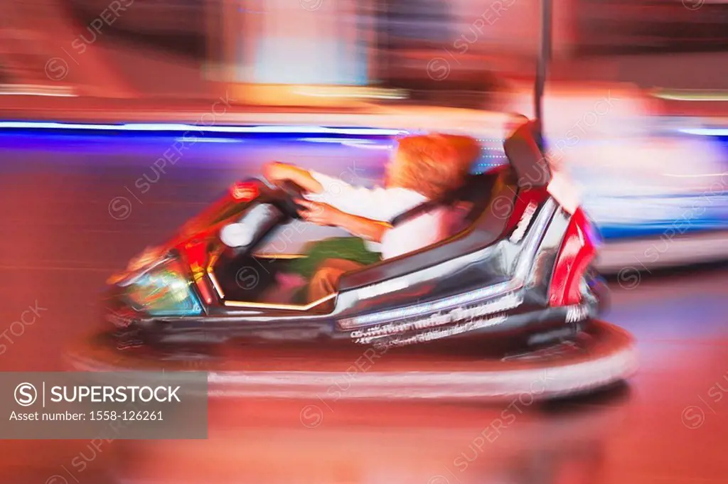 Germany, driving-business, Autoscooter, passengers, Oktoberfest, blurs festival, Kirmes people vehicle electro-car rubber-buffers, movement, drivers, ...