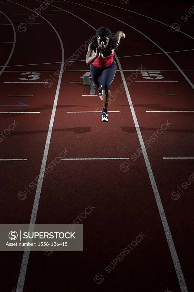 Fatima Pedru, pro-easily-athlete, personality-rights, series, heed people, woman people of color athletics running sprint, concentration, start, perfo...
