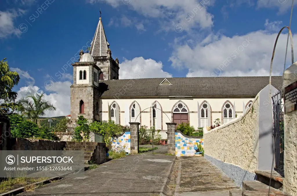 The Caribbean, Dominica, Roseau, Cathedral of Saint Patrick