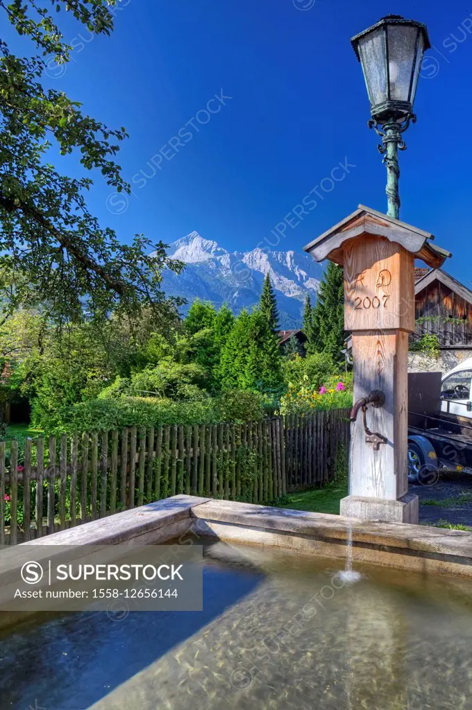 Garmisch-Partenkirchen, Upper Bavaria, Bavaria, Germany