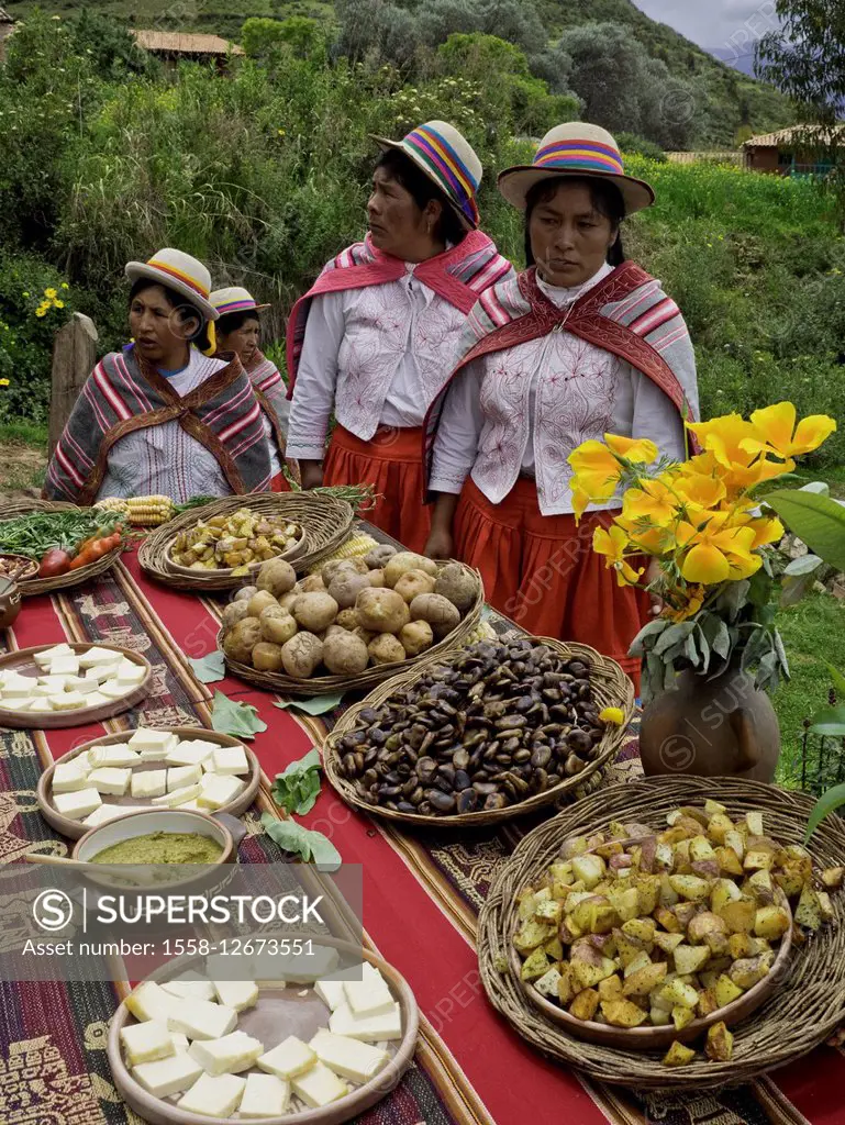 traditional Andean foods / cuisine