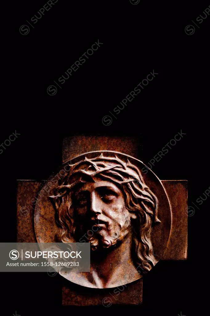wooden Portrait of Jesus