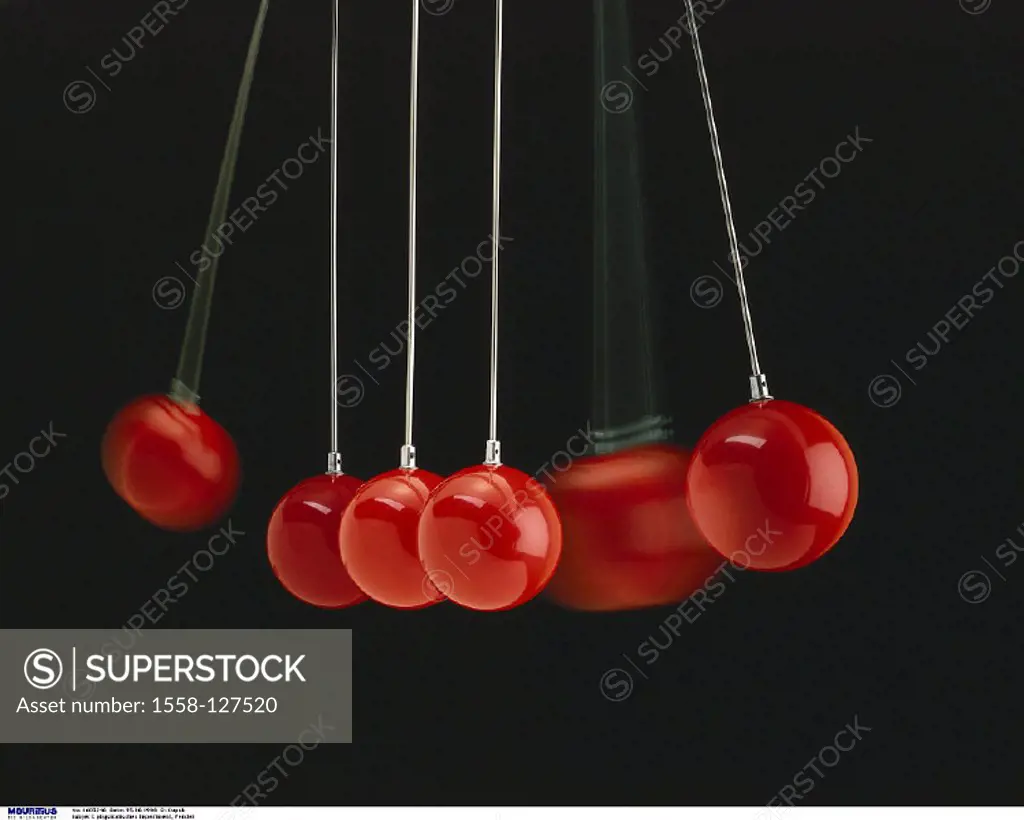 Pendulums, red