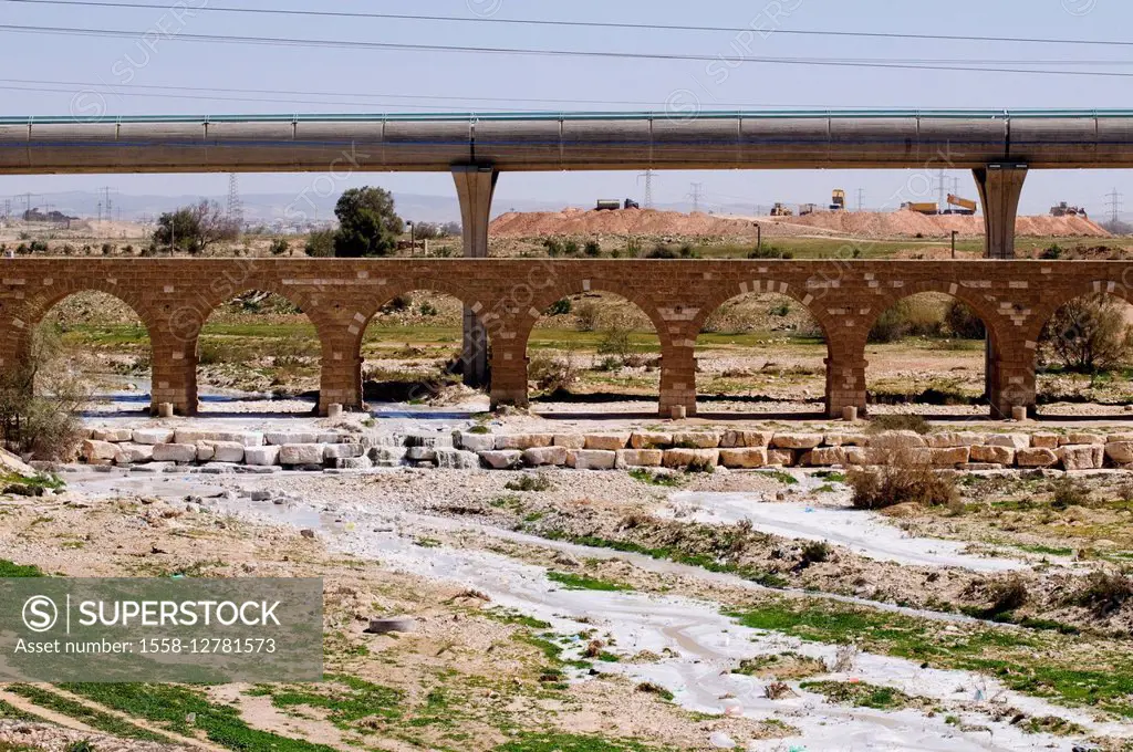 old Turkish bridge, Beersheba, Israel