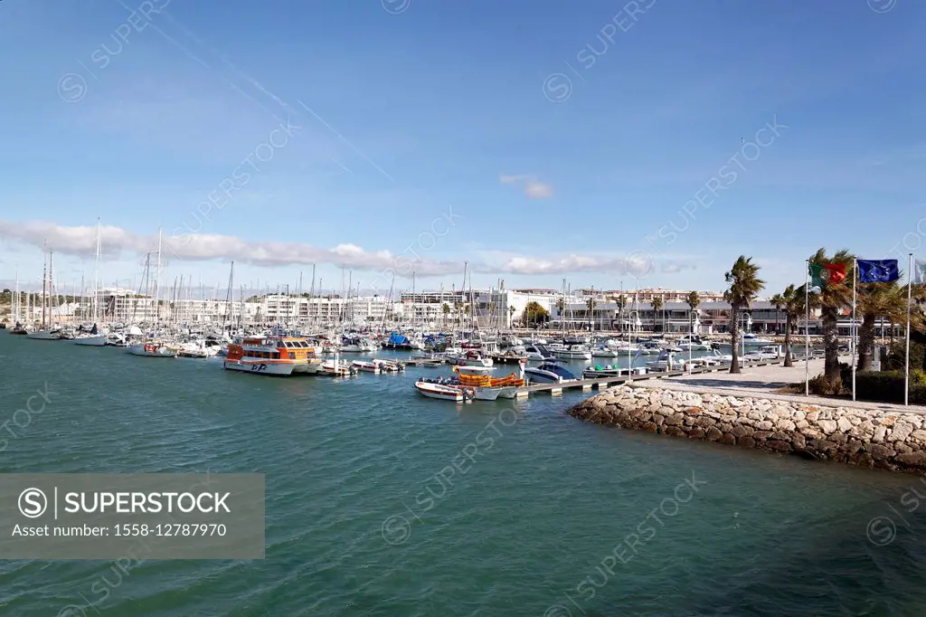 Harbour of Lagos, Algarve, Portugal, Europe