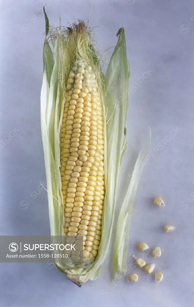 Cob, Grains of maize, Still life