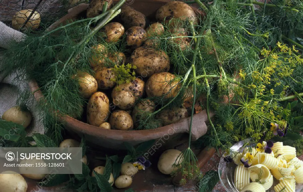 Vegetable, Potatoes, Still life