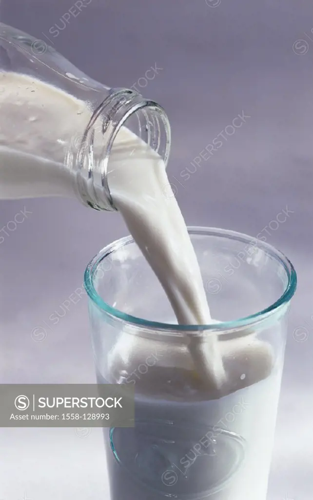 Milk, pour, Bottle