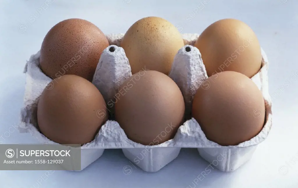 Egg box, Eggs, Still life