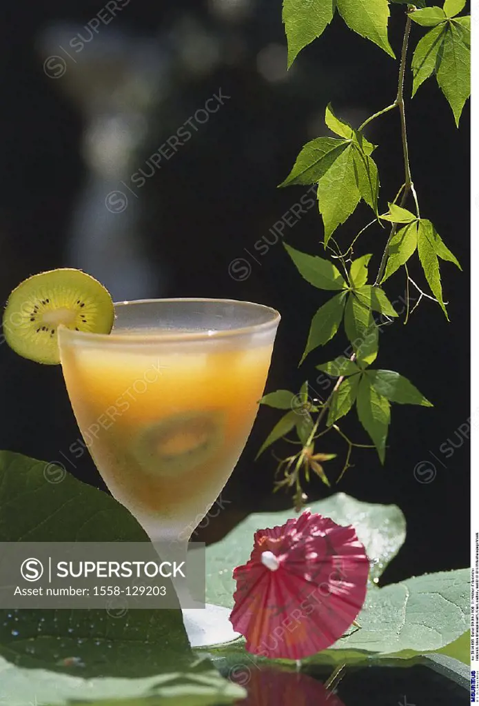 Cocktail, Kiwi, Cool drink