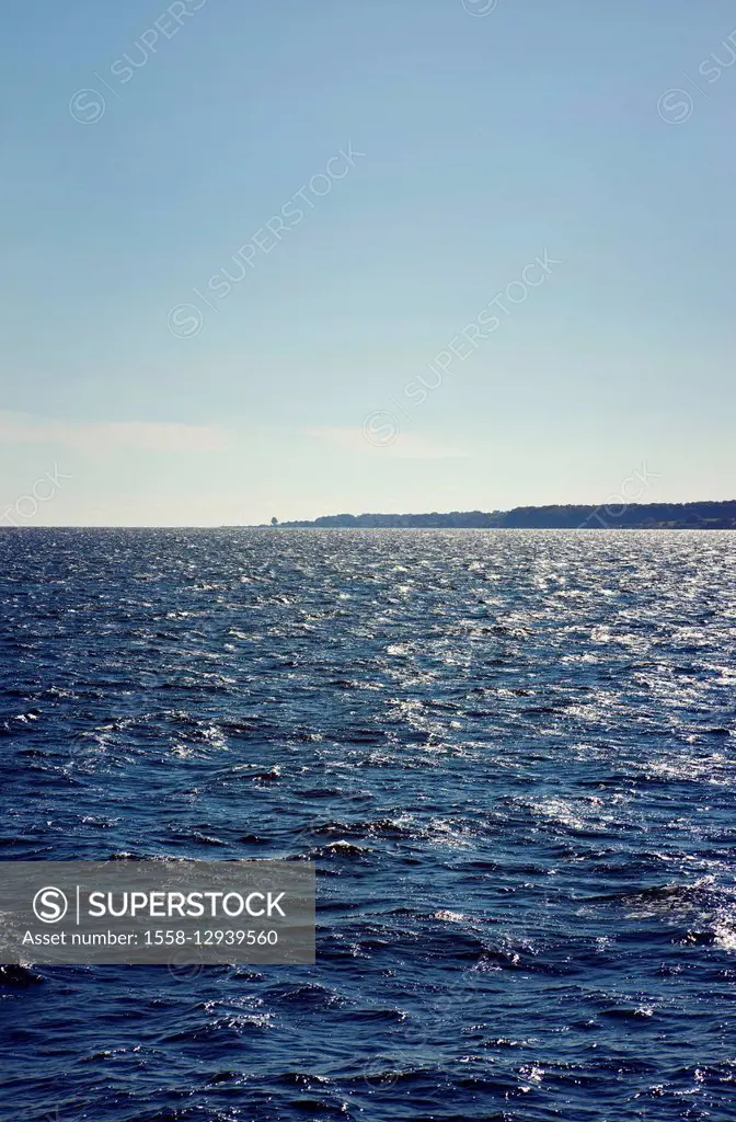 Sea, the Baltic Sea, coast, sky