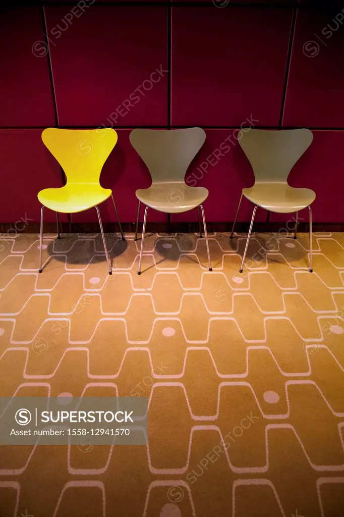 Chairs, concert hall, foyer, culture