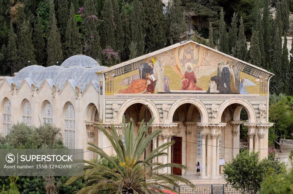 Jerusalem, Mount of Olives, Church of all Nations, Israel
