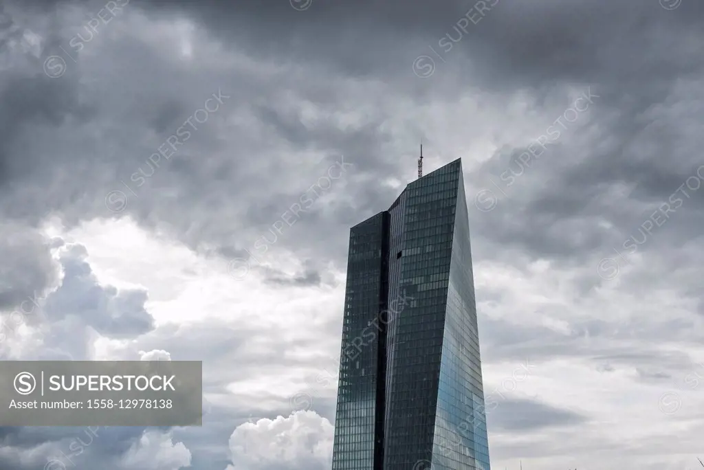 Germany, Hesse, Frankfurt am Main, European central bank