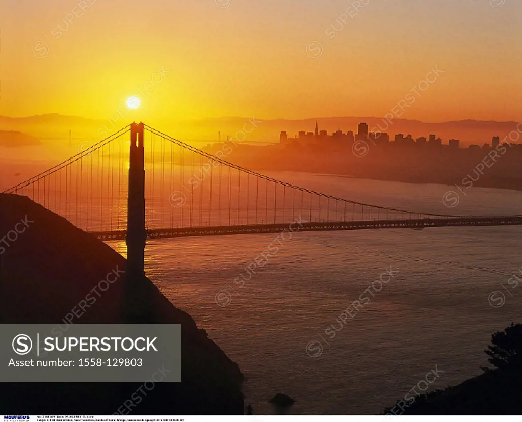 America, California, San Francisco, Golden Gate Bridge