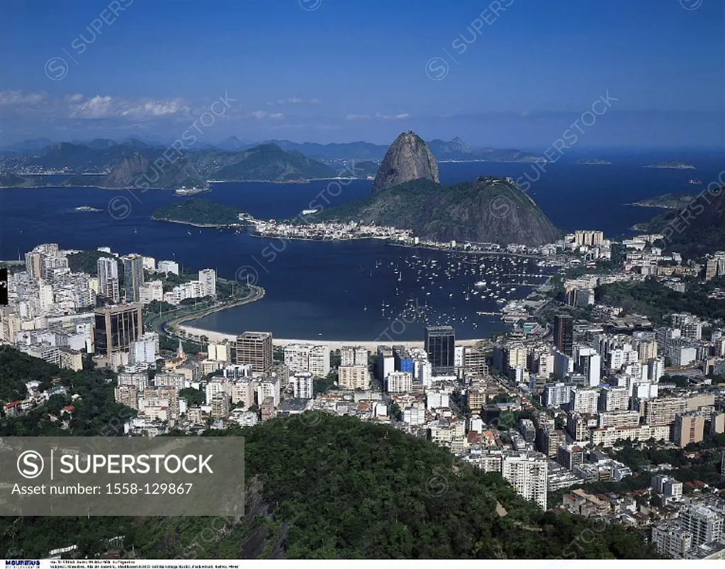 South America, Brazil, Rio de Janeiro, Guanabara Bay