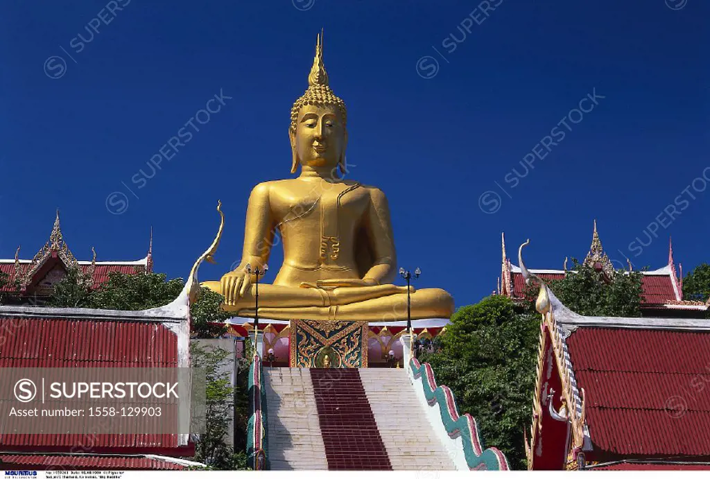Thailand, Ko Samui, Asia, Buddha, Big Buddha