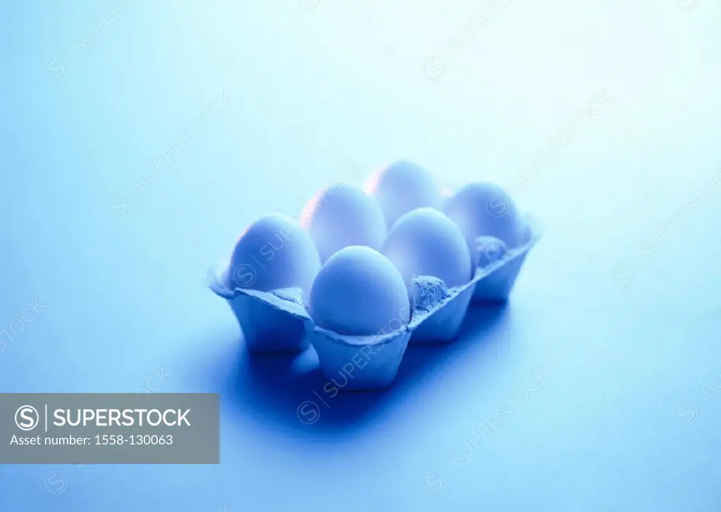 Egg box, Hen´s eggs, Still life