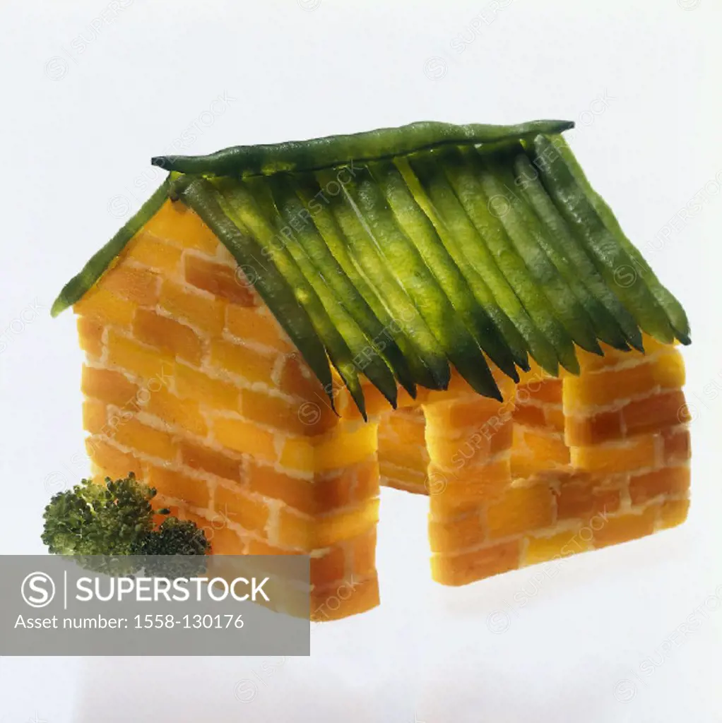 Symbol, Vegetable, House