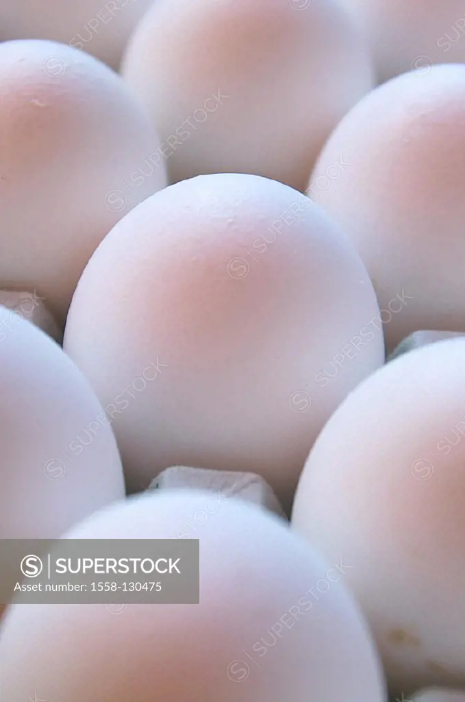Egg box, Hen´s eggs, Still life