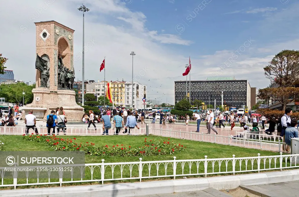 Turkey, Istanbul, Taksim place