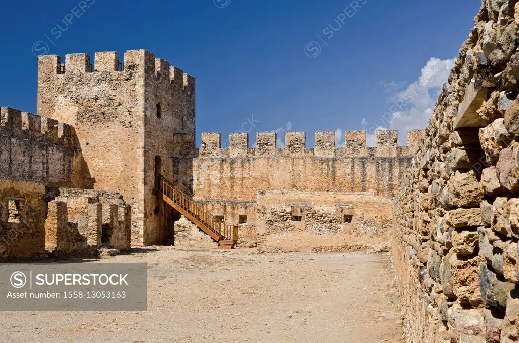 Crete, fort of Frangokastéllo,