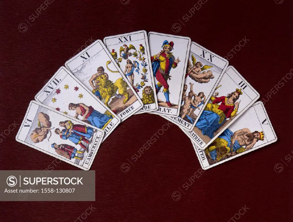 Spiritualism, tarot cards, cards