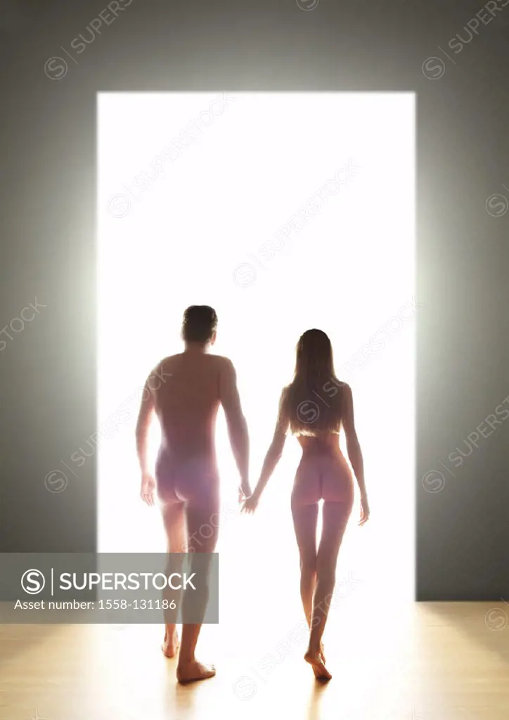 couple, young, naked