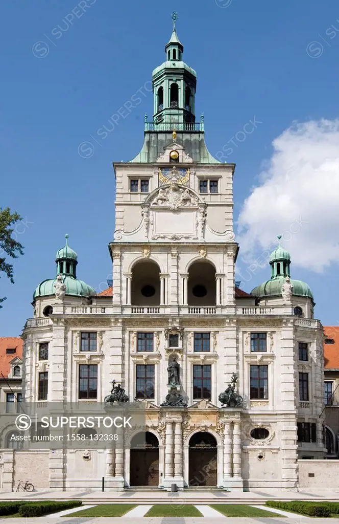 Germany, Bavaria, Munich, Prinzregenten-street 3, Bavarian national-museum,