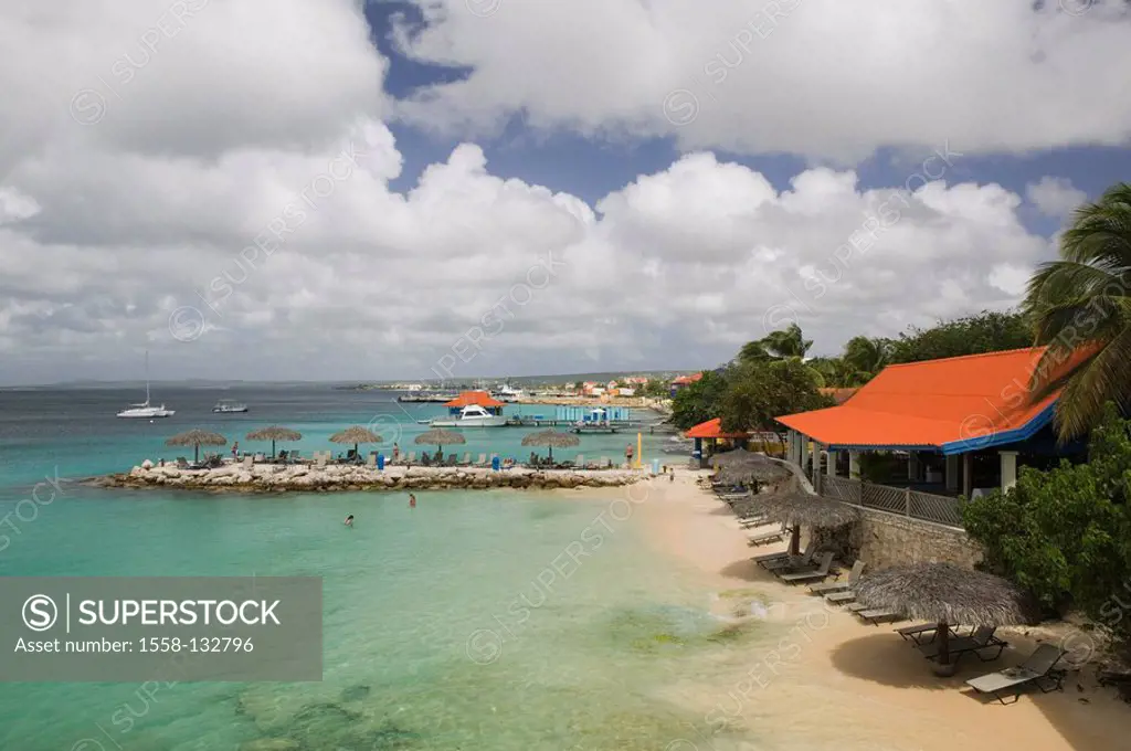 Bonaire, Kralendijk, Divi flamingo Resort, Ferienresort, lake, beach, ABC-Inseln, little one Antilles, Dutch Antilles, Caribbean, island, Caribbean-is...