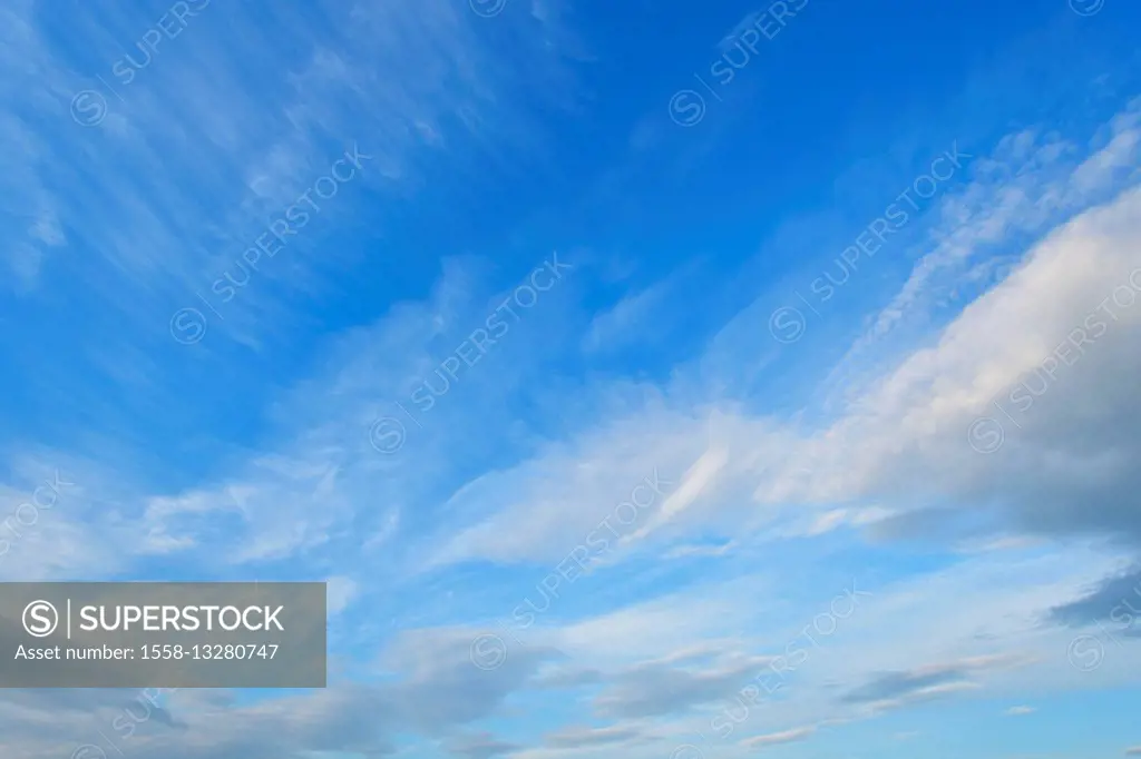 Sky with Clouds, Bavaria, Germany