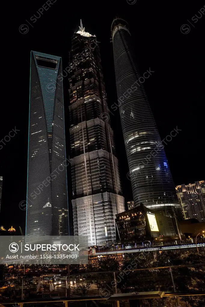 Jin Mao Tower, Shanghai World Financial Centre, Shanghai Tower,