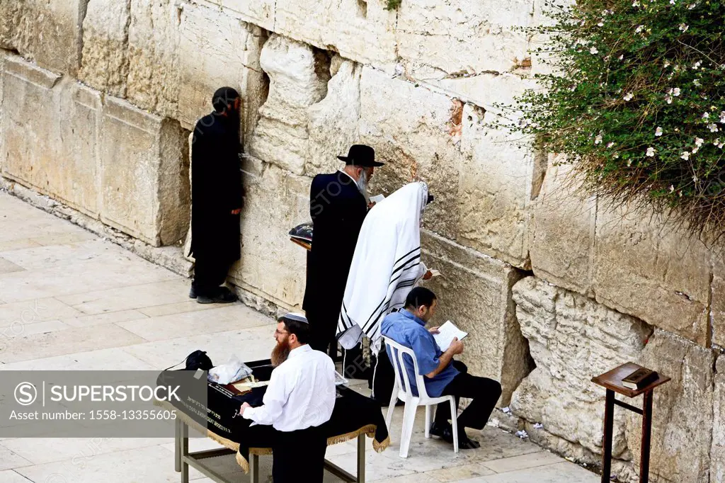 Israel, Jerusalem, Western Wall, the Wailing Wall, fortified wall, 2nd temple, Jew, believers, symbol