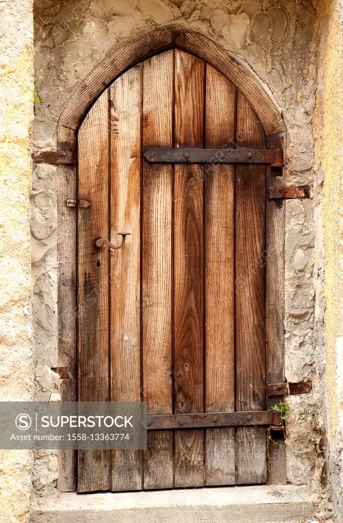 Door, old, wood, morbid
