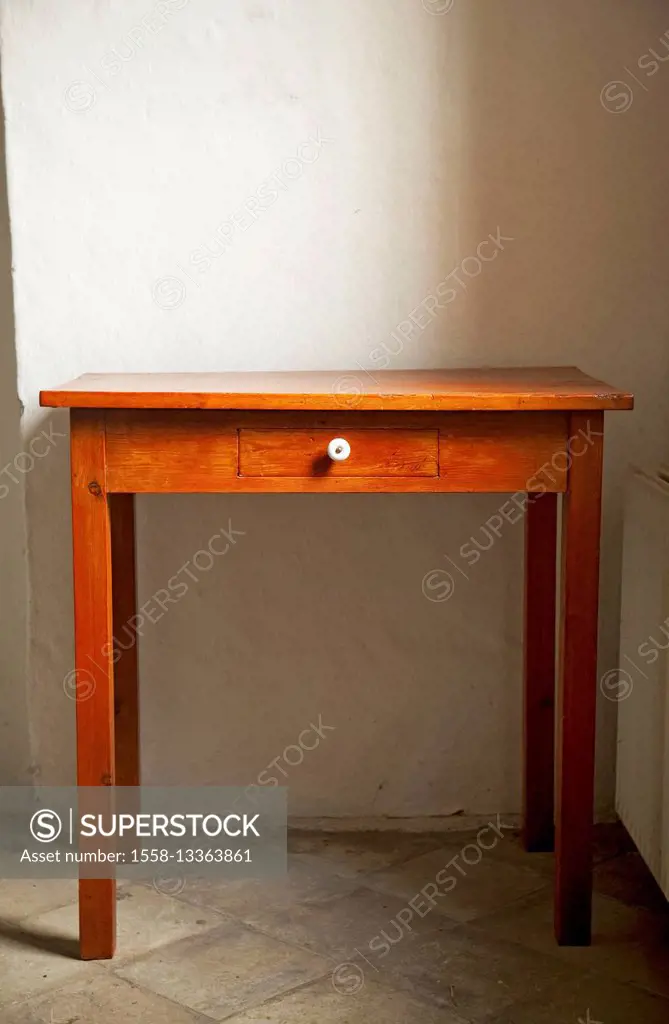 Furniture, table, wood, old