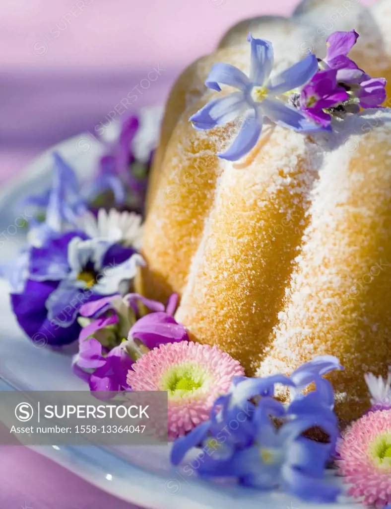 Flower Gugelhupf (cake), Close up
