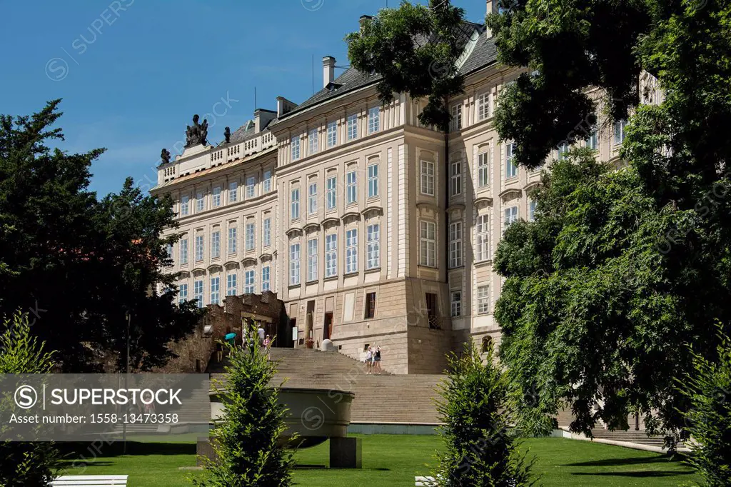 Prague, king's palace of the Prague castle