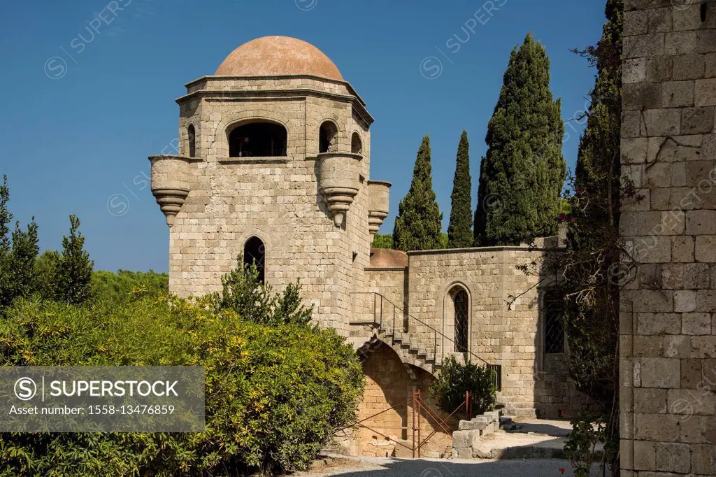 Rhodes, knight's church of Filerimos