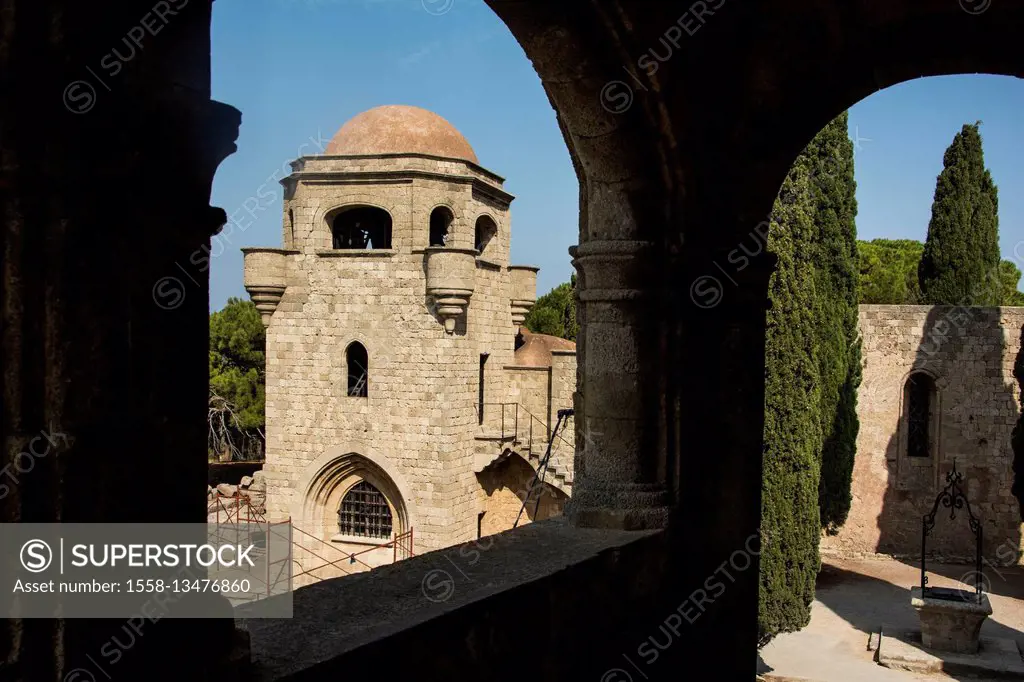Rhodes, knight's church of Filerimos