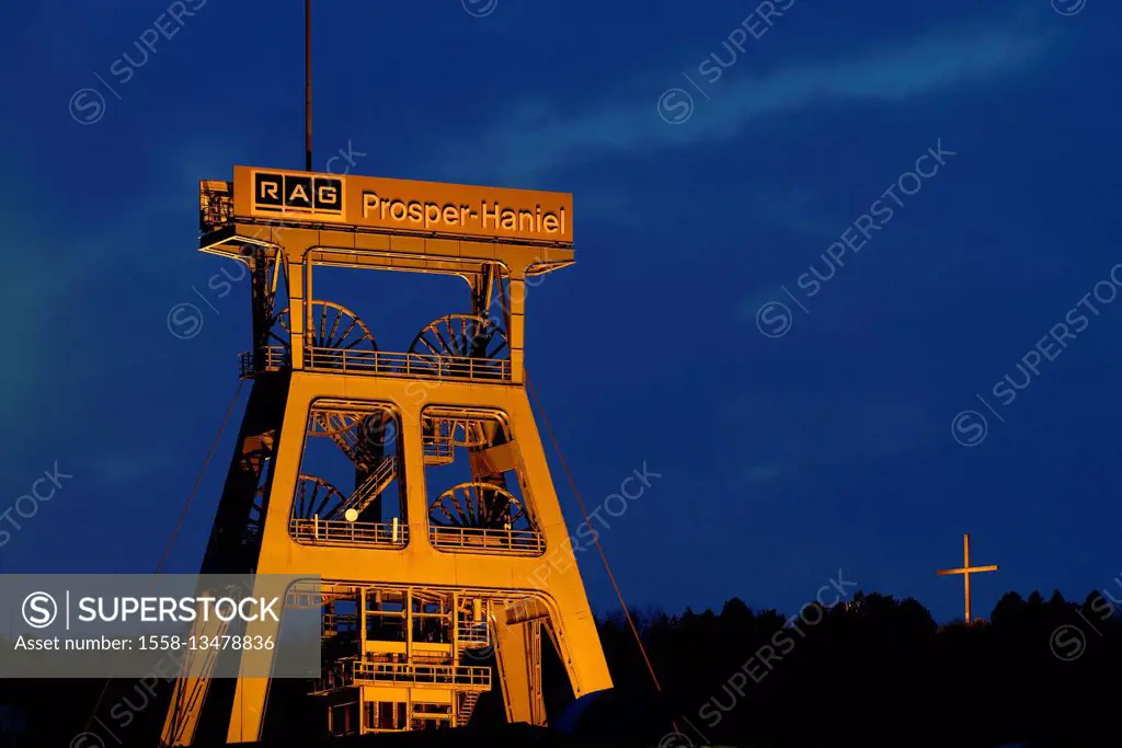 mine, Bergwerk Prosper-Haniel, Bottrop, Ruhr area, North Rhine-Westphalia, Germany, Europe