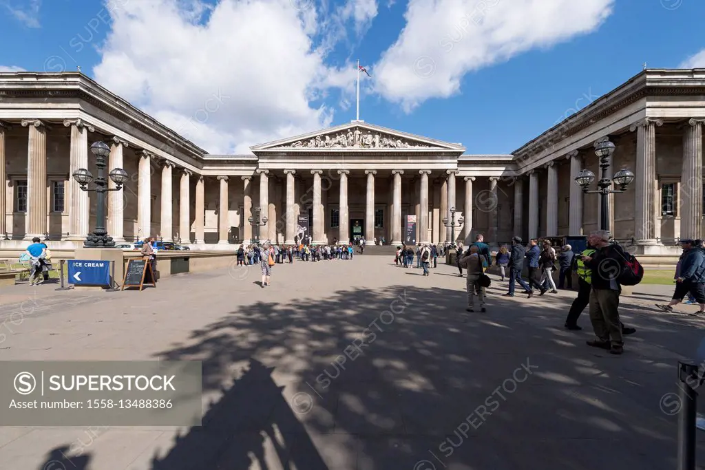 England, London, British Museum planned by Robert Smirke