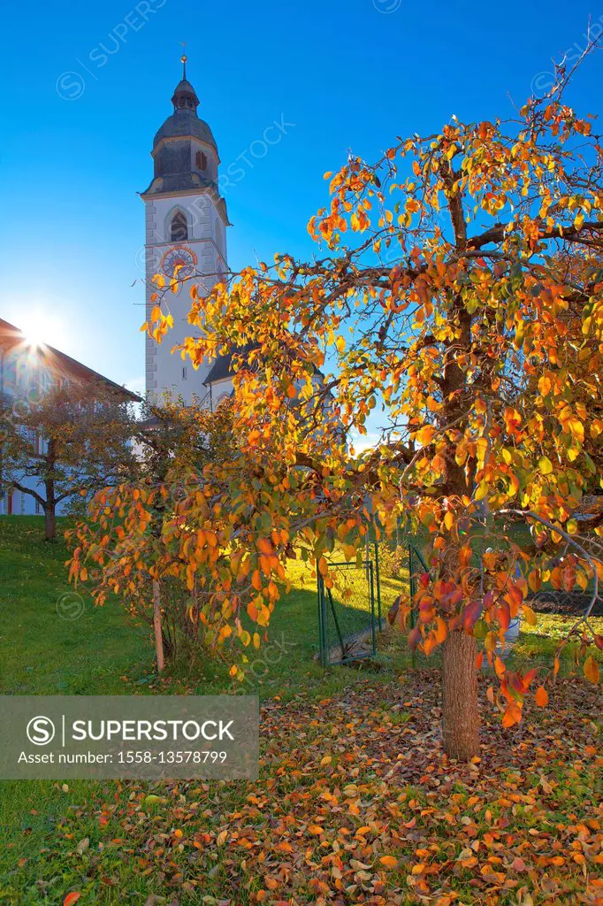 Austria, Tyrol, Stams, parish church