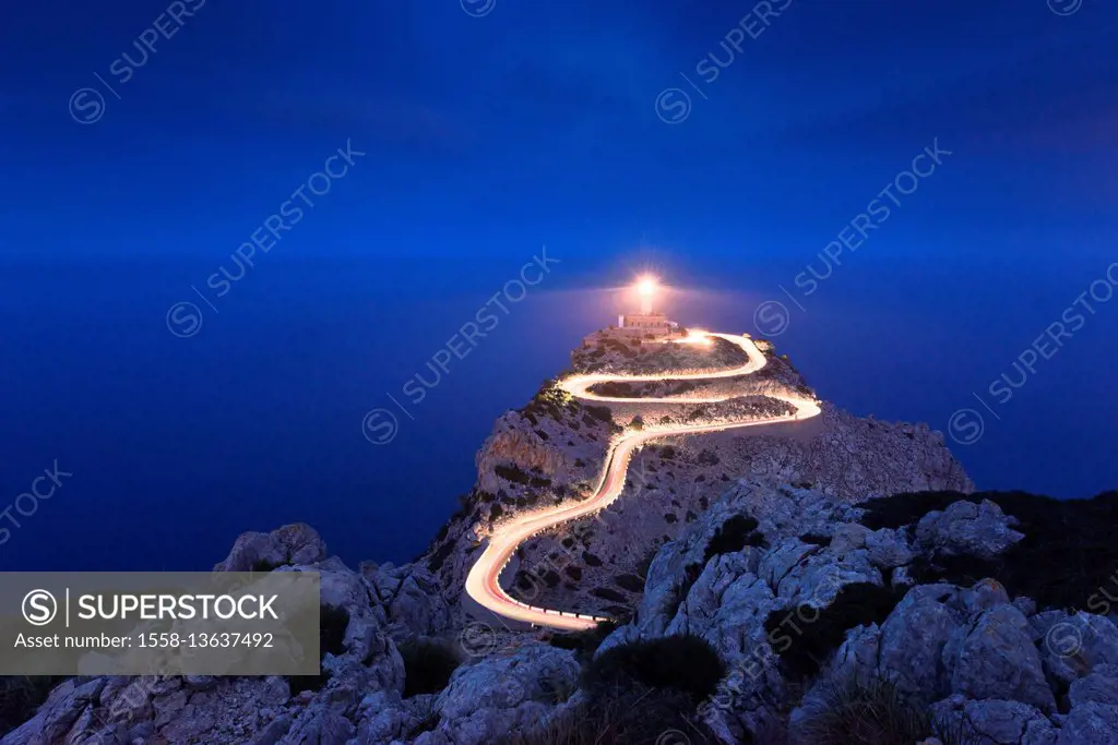 Lighthouse at Cap Formentor, Mallorca, Spain