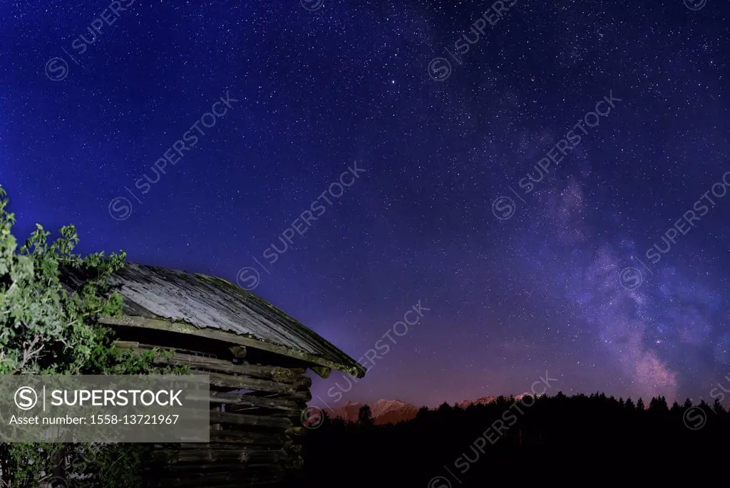 Milky Way with Stadel in the foreground