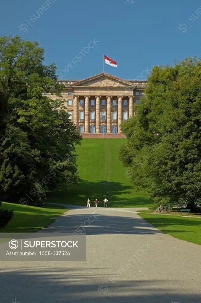 Germany, Hesse, Kassel, palace Wilhelm-height palace-park way,