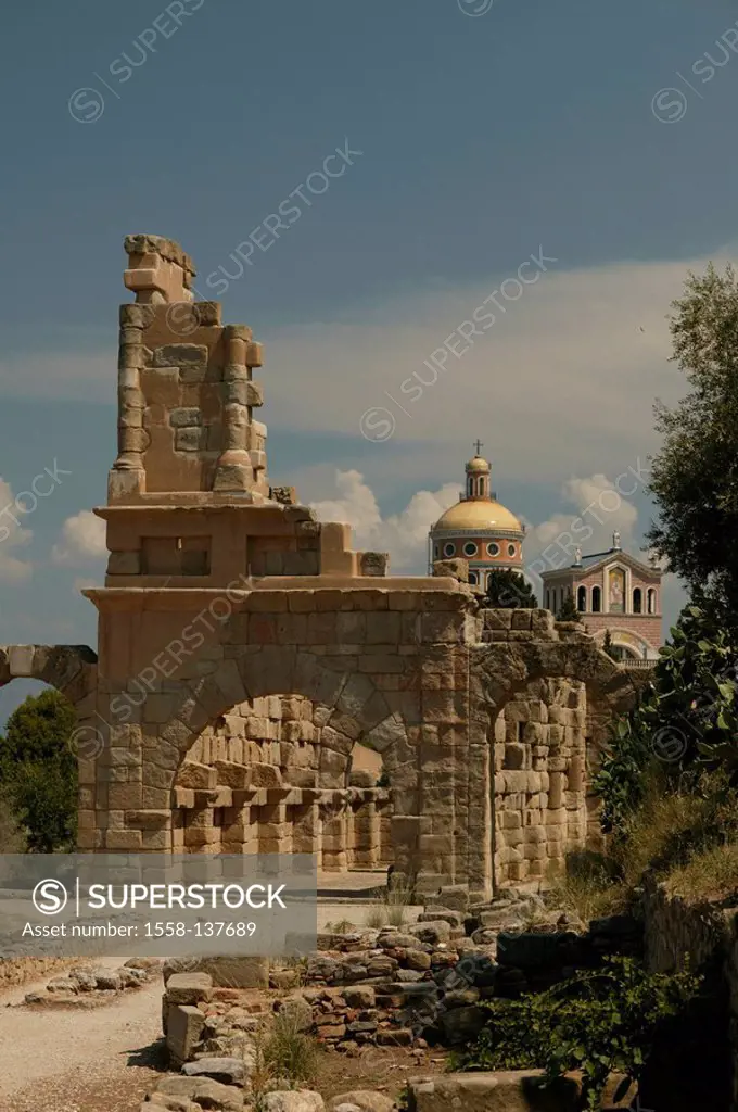 Italy, Sicily, Tindari, basilica, church